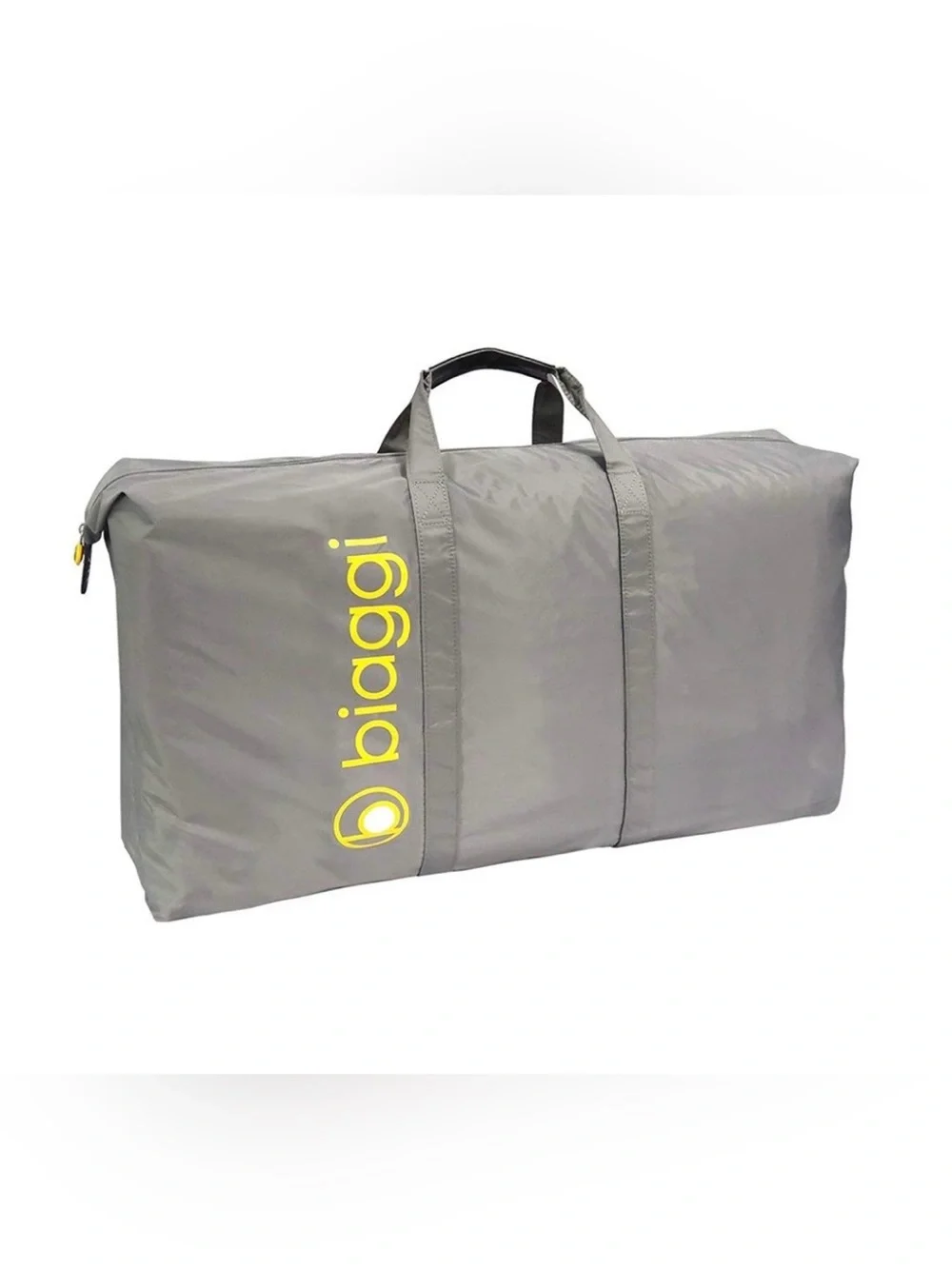 New Biaggi Leggero Gray Foldable Weekend Bag Checked Luggage